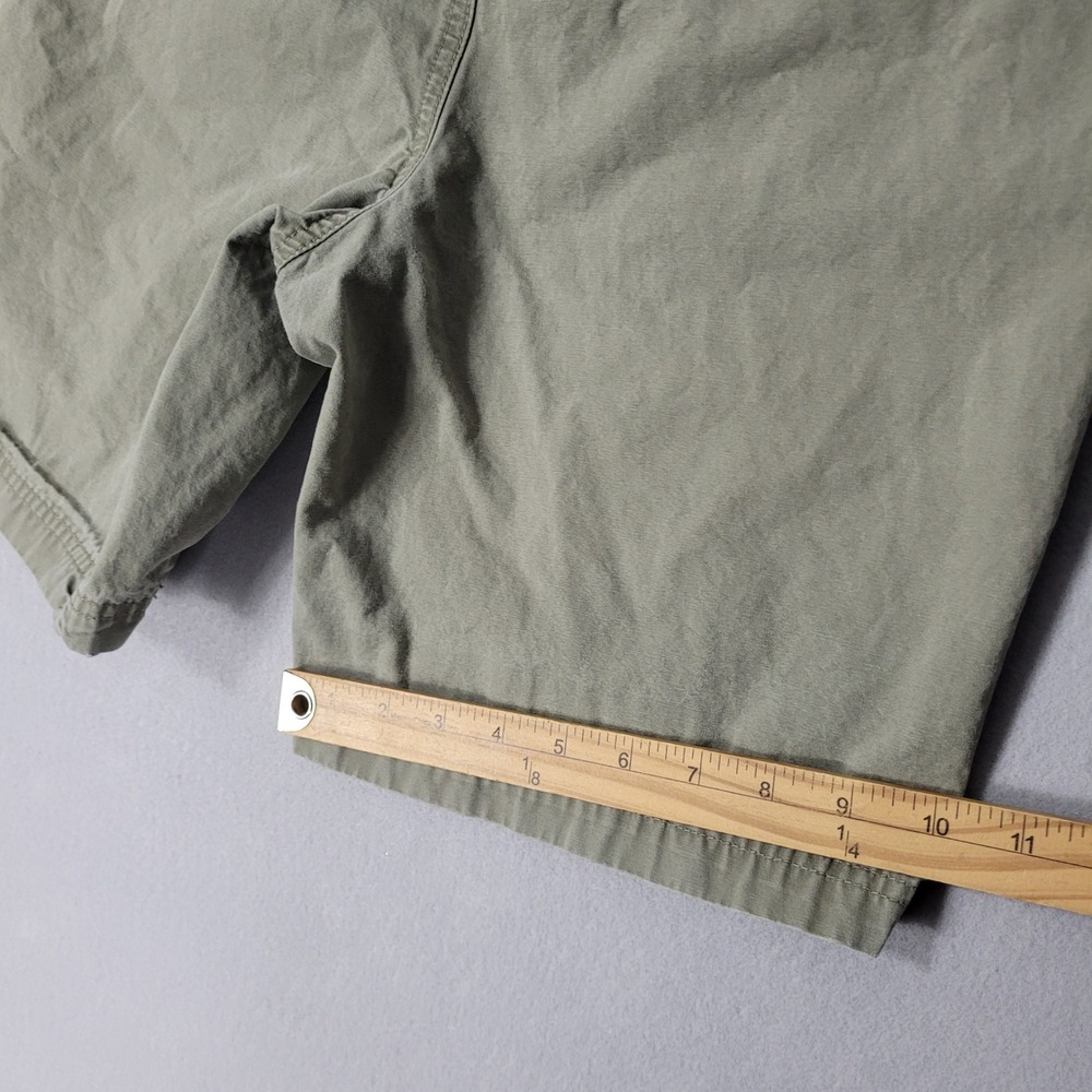 Columbia Men Sage Tan Green Cotton Outdoor Utility Shorts AL4509 Size 8 29W - Picture 8 of 9